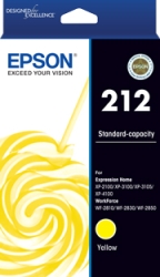 212 Std Yellow Ink - Xp-4100, Xp-3105, Xp-3100, Xp-2100, Wf-2850, Wf-2830, Wf-2810 C13T02R492