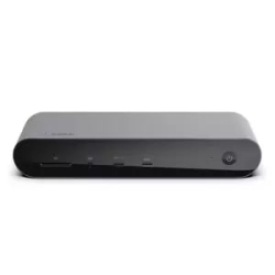 Belkin Connect Thunderbolt 4 Docking Station For Monitor, Notebook, Workstation - Charging Capability - 150 W - 2 Displays Supported - 4K @ 60Hz, 8K @ 30Hz - 3840 X 2160, 7680 X 4320 - 1 X USB Ports - 1 X USB Type-A Ports - USB Type-A - Thunderbolt - Wir