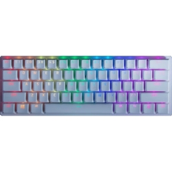 Razer Huntsman Mini-Mercury Edition-60% Optical Gaming Keyboard (Linear Red Switch)-FRML Packaging RZ03-03390400-R3M1