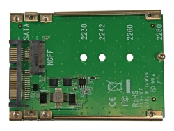 Startech M.2 SSD To 2.5" Sata Adapter Converter, 7MM Or Larger 2.5" Sata Bay, 2YR SAT32M225