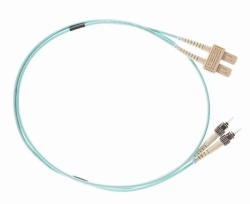 2m Sc-St OM4 Multimode Fibre Optic Cable: Aqua FL.OM4SCST2M