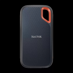 SanDisk Portable Ssd, E61 1TB, USB 3.2 Gen 2, Type C & A Compatible, R 1050MB/s, W 1000MB/s, IP65 , 256-bit Aes Hardware Encp, 5Y SDSSDE61-1T00-G25