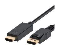 Astrotek DisplayPort DP To Hdmi Adapter Converter Cable 2m - Male To Male 1080P Gold-Plated For PC/Laptop To HDTVs Projectors Displays AT-DPHDMI-2
