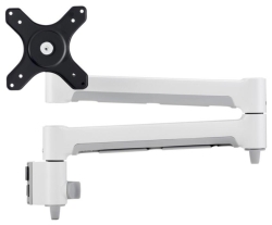 Atdec Awm Long Swing Monitor Arm - White AWM-A71-W