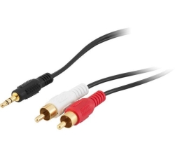 3m Stereo 3.5mm Plug To 2 X Red White Rca Cable 022.000.0047