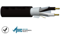 Multi-Pair 7/0.30mm² 1 Pair Screened Pvc Cable | 500m Black 007.003.0091