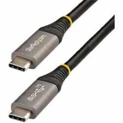 StarTech.com 3ft 1m USB C Cable 10Gbps, USB-If Certified Usb-c Cable, USB 3.1 Type-C Cable, 5A/100W Pd, DP Alt Mode, USB C Cord - 3.3ft/1m Usb-c Cable 10Gbps; USB 3.2 Gen 2 - DP Alt Mode (8K 30Hz); 100W/5A Pd 3.0 Charging - Thunderbolt 3/4 Compatible - U