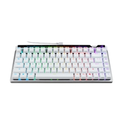 Asus M705 Rog Falchion Ace 75 He Gaming Keyboard - White, HFXV2Magnetic, USB2.0TypeC, 75%,8000Hz, 0.125ms, Windows10/11, GearLink ROG FALCHION ACE 75HE WT