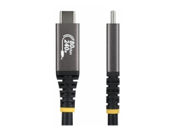 Startech.Com 1M (3.3FT) USB4 Cable, USB-If Certified USB-C Cord, 80GBPS, Ltw CC1M80GUSB4CABLE