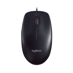 Logitech M90 USB Wired Optical Mouse 1000dpi For Pc Laptop Mac Full Size Comfort Smooth Mover ~B100 910-001795