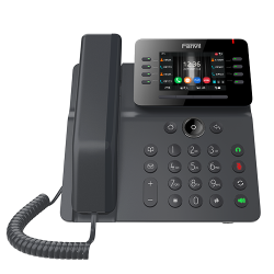 Fanvil V64 Prime Busines Phone, 3.5" Color Screen, Built In WiFi & Bt, Dual Gigabit Ports, PoE, 12 Lines, Sbc Ready, 2 Year Wty V64