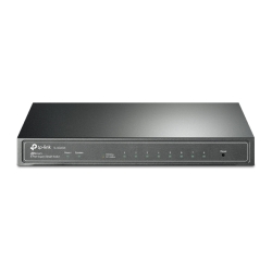 TP-Link SG2008 JetStream 8-Port Gigabit Smart Switch Port: 8× Gigabit RJ45 Ports: Desktop Steel Case, Static Routing,Omada SG2008
