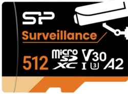 Silicon Power SP512GBSTXDA2V1HCM 512GB Micro Sdxc,100Mbs/R,80Mbs/Write,4K,-25 85C,2YR SP-A2-CCTV-SDXC-512GB
