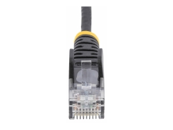 Startech 25CM Black Slim CAT6 Ethernet Cable, Snagless, 28AWG, Lszh, Ltw N6PAT25CMBKS
