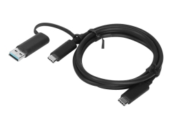 Lenovo Hybrid USB-C Cable With USB-A Adapter (1M) 4X90U90618