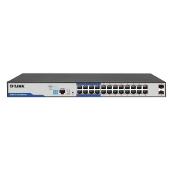 D-Link 26-Port Smart Managed Switch 230W DGS-F1210-26PS-E