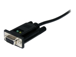 Startech.Com USB To RS232 DB9 Serial Adapter, M/M, 1.8M, Null Modem, Ftdi, 2YR ICUSB232FTN
