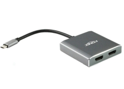 USB 3.1 Type-C Male To Dual Hdmi® Converter | 20cm 005.004.0204