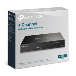 TP-Link Vigi NVR1004H Vigi 4 Channel Network Video Recorder (Hdd Not Included) Vigi NVR1004H