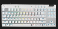 Pro X Tkl Rapid Tenkeyless Gaming Keyboard With Magnetic Analog Switches - White 920-013243