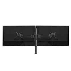 Atdec Af-At-D-B Dual Swing Arms On Post Black Af-at-d-b