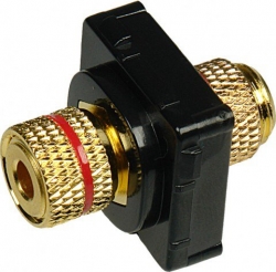 4cabling Banana Plug Insert Red (black Bezel) 05bc5rbk