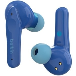 Belkin Soundform Nano True Wireless Earbud Stereo Earset - Blue - Binaural - In-ear - 1000 Cm - Bluetooth PAC003BTBL