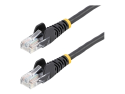 Startech.Com CAT5E Ethernet Patch Cable With Snagless RJ45 Connectors - 7 M, Black 45PAT7MBK