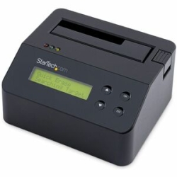 StarTech.com Hard Drive Eraser, Standalone Hdd/SSD Sanitizer, 4Kn, Secure Erase Hard Disk Wiper Dock, Hardware Erasing Tool, Taa Compliant - StarTech.com Single-Bay Hard Drive Eraser/Wiper; Standalone 4Kn Hdd/SSD Disk Sanitizer; Quick Erase, Single/3/7 P