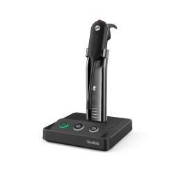 Yealink WH63 Uc Convertible Dect Wireless Headset, Busylight On Headset, 2x Microphones, Hd Voice, Noise Killer, Uc Platform, **Eol** WH63-UC