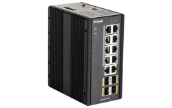 D-Link 14-Port Managed Switch Base-T PoE DIS-300G-14PSW