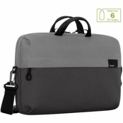 Targus Sagano EcoSmart TBS577GL Carrying Case (Slipcase) For 40.6 Cm (16") Notebook - Black/Grey - Bump Resistant, Scratch Resistant - Polyethylene Terephthalate (Pet), Plastic Body - Handle, Shoulder Strap, Trolley Strap - 420 Mm Height X 300 Mm Width X