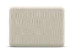 Toshiba 4TB Canvio Advance V10 USB 3.0 Portable External Hard Drive, White, 3YR HDTCA40AW3CA