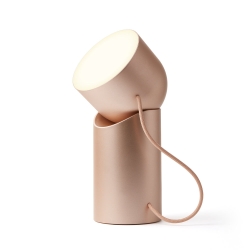 Lexon Orbe Portable Led Lamp With Moving Head - Gold LD-LH88D