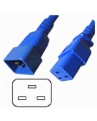 Iec C19 To C20 Power Cable 15A Blue 1M 011.180.1610