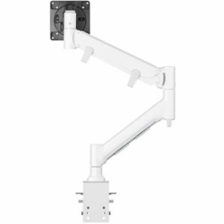 Atdec Fortis Mounting Arm For Monitor, Curved Screen Display, Flat Panel Display - White - Landscape/Portrait - 124.5 Cm (49") Screen Support - 15.88 Kg Load Capacity - 75 X 75, 100 X 100 - Vesa Mount Compatible - Aluminium AWMS-HXB-H W-V