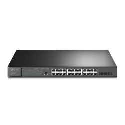 Tp-Link Omada 24-Port Managed Gigabit L2+ Rack SWITCH,POE+(16),POE++(8), SFP+(4), 500W,5YR SG3428XMPP