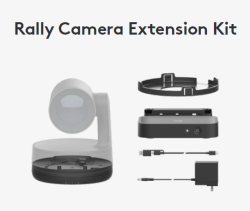 Logitech Streamline Extension Kit For Rally Camera(Upgrade Kit,No CAMERA),2YR Wty Graphite 952-000217