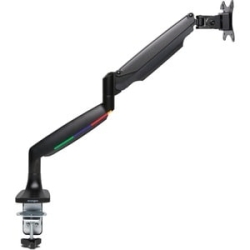 One-Touch Height Adjustable Single Monitor Arm - Black K59600WW