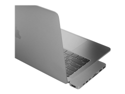 Targus Hyperdrive Pro 8-In-2 USB-C Hub - Gray GN28D-GRAY