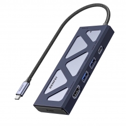 Benfei 000389GY M.2 NVMe Enclosure With Usb-c Hub ELEBEN389GY