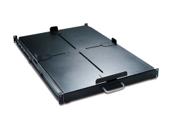 APC (AR8128BLK) Heavy Duty Sliding Shelf - 200Lbs/91Kg(Capacity) - Black AR8128BLK