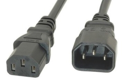 Comsol 1MTR Power Extension Cable Iec-C13(F) - Iec-C14(M) IEC-MF-01