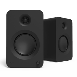 Kanto Ren 200W Powered Bookshelf Speakers With Hdmi Arc, Usb-c, And Bluetooth 5.3 - Matte Black, Pair Ko-renmb-i