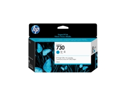 HP 730 130-Ml Cyan Designjet Ink Cartridge - T1700 / New Sd Pro Mfp / T1600 / T2600 HP730130CN