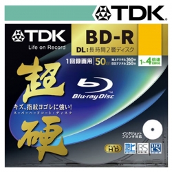 Tdk 50gb 4x Speed Bd-r Blu-ray Double Layer Recordable Disk 1pcs Jewel Case Pack Bmdtdkbd-r50jc-4x