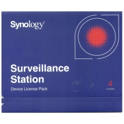 Synology Surveillance Device License Pack For Synology Nas - 4 Additional Licenses License Pk (4)
