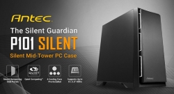 Antec P101 Silent Atx E-Atx Case 1X 5.25" 2X 2.5" Ssd 8X 3.5" Hdd. Vga Up To 450Mm Cpu Height