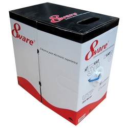 8ware Category 5e Solid Cable With Dispenser 100m Cat5-es1001