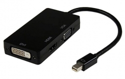 8Ware Mini Display Port Dp To Dvi/ Hdmi/ Vga Adapter Gc-Mdpdhv